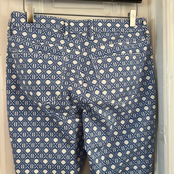 NWOT Women’s Tommy Bahama Cataline Caning SKINNY Ankle Blue Denim Jeans Sz 10 - Picture 7 of 10